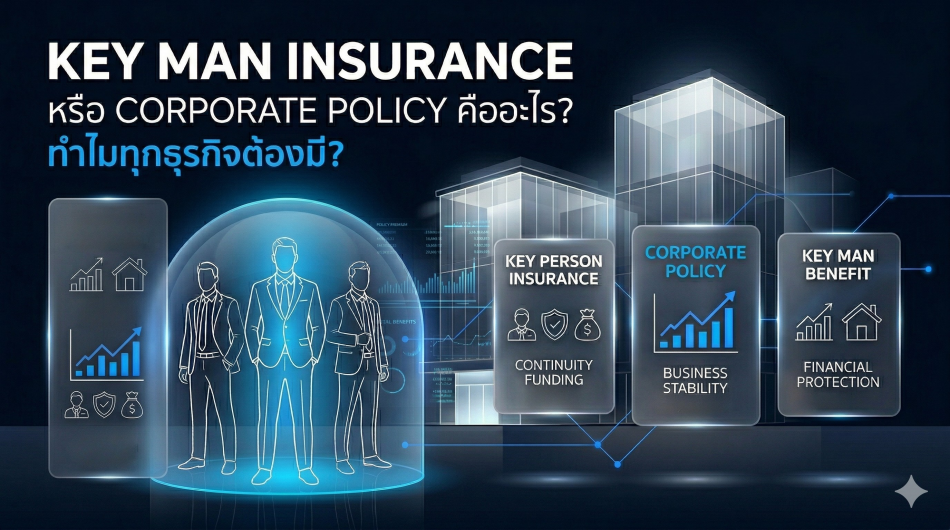 Key Man Insurance หรือ Corporate Policy คืออะไร?