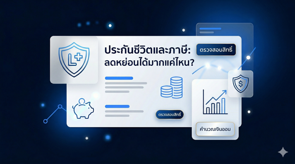 ประกันลดหย่อนภาษี